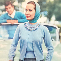 1955 Catalina Belgimere Sweaters Advertisement Vintage 50s Clothes Fashi... - €8,58 EUR