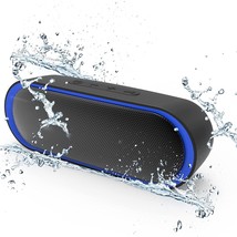 Lenrue Bluetooth Speakers, Wireless For Home Shower Pool Beach, 24 Playt... - $33.96