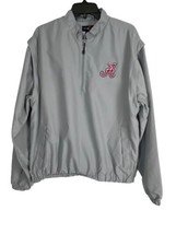 Tres Bien Mens Jacket Size Large Alabama Crimson Pocket Removable Sleeves - £22.07 GBP