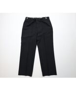 Vtg 70s Streetwear Mens 38x29 Wool Knit Buckle Waist Wide Leg Chino Pant... - €84,34 EUR