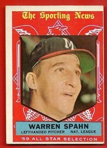 1959 Topps Hi # 571 Warren Spahn All Star !! - £31.59 GBP