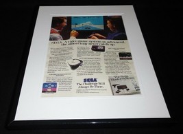 1987 Sega Master System 11x14 Framed ORIGINAL Advertisement Space Harrier - £46.71 GBP