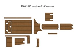 2008-2013 Nautique 210 Super Air Cockpit Pad Boat EVA Foam Teak Deck Flo... - £446.60 GBP