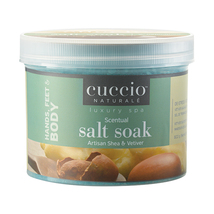 Cuccio Naturale Artisan Shea & Vetiver Scentual Salt Soak, 29 fl oz - $28.70