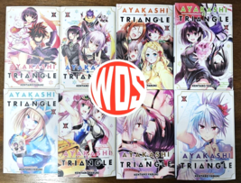Ayakashi Triangle Manga by Kentaro Yabuki Volume 1-8 Full Set English Ve... - $77.12