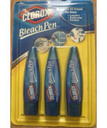 NEW 3 X Clorox Bleach Pens (2 Ounces Each) SEALED Dual-Tipped Fine / Bro... - $59.14