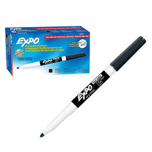 Expo Dry Erase Fine Bullet Whiteboard Marker 12pk - Black - £37.41 GBP