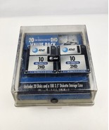 New Sealed 20pc. AT&amp;T IBM Formatted DS/HD 3.5&quot; Diskettes w/ Storage Case - £18.65 GBP