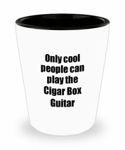 Cigar Box Guitar Player Shot Glass Musician Funny Gift Idea For Liquor L... - $236.81 MXN