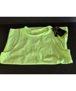 NIKE ~ Dri Fit Shirt ~  Bright Neon Green ~  Girl&#39;s L ~  NWT - £3.90 GBP