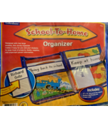 Lakeshore School To Home Organizer Clear Pocket Folder - $317.60 MXN