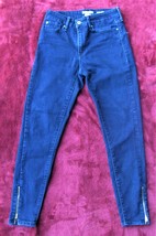 Levis Denizen Women&#39;s Denim Blue Jeans High Rise Ankle Skinny Sz 4 Waist 27 - £9.54 GBP