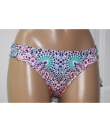 NEW Bar III Atlas Multi Ruched Sash Tab Hipster Bikini Swim Bottom XS XSmall - $11.84