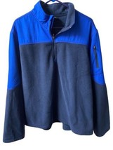 Starter Jacket Pullover Mens Size Xl Fleece Quarter Zip Long Sleeved  - £19.33 GBP