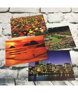 Oregon Coast Portland City Of Rose Tulip Fields 5X7” Jumbo Postcards Lot... - £9.30 GBP