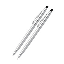 Cross Classic Century Lustrous Chrome Pen + Pencil Set - £81.67 GBP