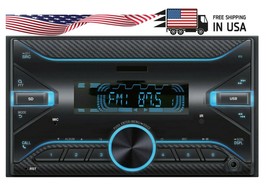 Audiotek MP3 Car Radio Source 2DIN AT-D265 2nd -Gen Head Unit W/ Bluetoo... - $104.49