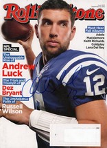 Andrew Luck Signed Autographed Complete &quot;Rolling Stone&quot; Magazine - Muell... - $149.99