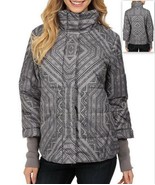 prAna Women&#39;s Lily Puffer Jacket, Gull Flurry Size M Water Resistant Out... - $231.85 CAD