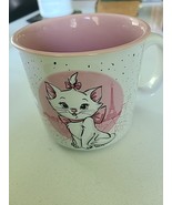 Disney Aristocats Marie In Paris Coffee Mug Pink White Large 20 oz 4&quot; Ta... - $20.56