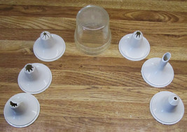 Pampered Chef #1775 Easy Accent Decorator PART/SIX Tips &amp; Storage CAP/Light Use - £5.58 GBP