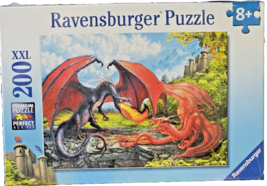 Ravensburger Premium Puzzle 200XXL Dueling Dragons Germany 19&quot; x 14&quot; Age 8+ - £18.27 GBP