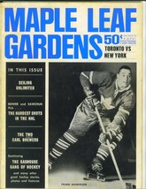 1964/65   Toronto  Maple  Leafs  Vs.  N.Y.   Rangers   Program    Very  Nice  !! - £58.98 GBP