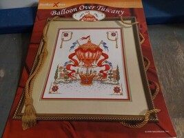 Counted Cross Stitch Stitch World 1999 Patten Hot Air Fantasy Balloon - $14.00