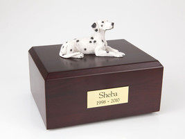 Dalmatian Pet Funeral Cremation Urn Available in 3 Different Colors &amp; 4 ... - £135.71 GBP+