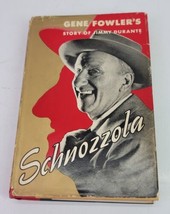 Schnozzola The Story of Jimmy Durante by Gene Fowler 1951 HCDJ Book Illustrated - £18.99 GBP