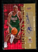 2009-10 Upper Deck Signature Collection Luc Mbah A Moute #62 Autograph B... - $9.89