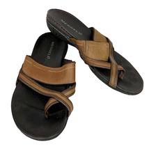 Merrell Mandolin Womens Brown Leather Slide Sandals 7  - $39.00