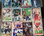 Vintage 1000 Football Card Collection lot w/ Stars, RC&#39;s, Bonus, 1988-20... - $30.81