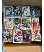 Vintage 1000 Football Card Collection lot w/ Stars, RC&#39;s, Bonus, 1988-20... - £24.24 GBP