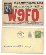 1936 Vintage Postcard Advertising for Amateur Radio Oper Call Book QSL C... - $719.99