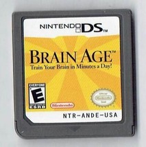Nintendo DS Brain Age Video Game Cart Only - £7.55 GBP