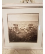 Christine Triebert Beach Water picture print framed matted  - £49.27 GBP