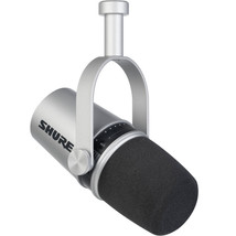 Shure MV7 Podcast Microphone, Silver - £195.80 GBP