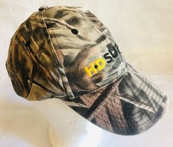 HD Supply Baseball Hat Cap Adjustable Strapback Slouchy Fit Camouflage W... - $16.29