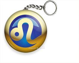 Leo Zodiac Horoscope Lucky Astrology Sign New Keychain Key Chain Ring Gift Idea - £11.26 GBP+