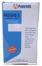 Pure H2O Filter PH21610-S Kenmore, Electrolux, Sears - New/Box - £11.91 GBP