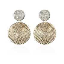 Newest Fashion Women Stud Earrings Unquie Design Geometric Ear Jewelry - £7.96 GBP+
