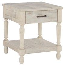 Signature Design by Ashley Shawnalore End Table, White - £211.93 GBP