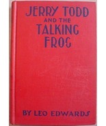 Jerry Todd and the TALKING FROG Leo Edwards mystery - $20.00