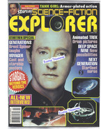 Star Trek Commander Data Tank Girl, Stargate 1995 Starlog Explorer Magaz... - £12.78 GBP