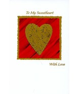 To My Sweetheart - Valentines Greeting Card - V03-12 - $51.41 MXN