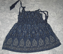 Ralph Lauren Girls 2 PC Summer Set Dress Paisley Print Underpants 24M MS... - £28.04 GBP