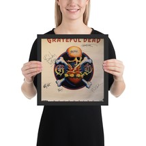 The Grateful Dead REPRINT signed &quot;Reckoning&quot; promo poster Framed Reprint - £62.14 GBP