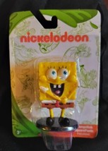 2001 SpongeBob Bendable Figurine Viacom Nickelodeon Vintage Bendy Toy Figure 3” - £9.38 GBP