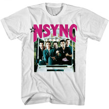 NSYNC Golf Cart Men&#39;s T Shirt Boy Band Pop Music Timberlake Album Cover Merch - £21.13 GBP+